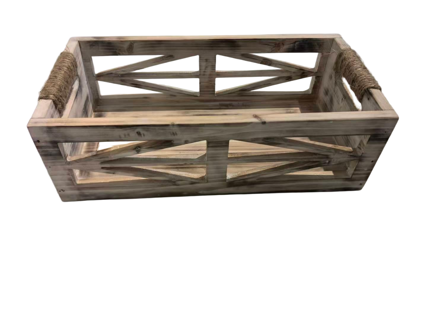 Wooden storage box