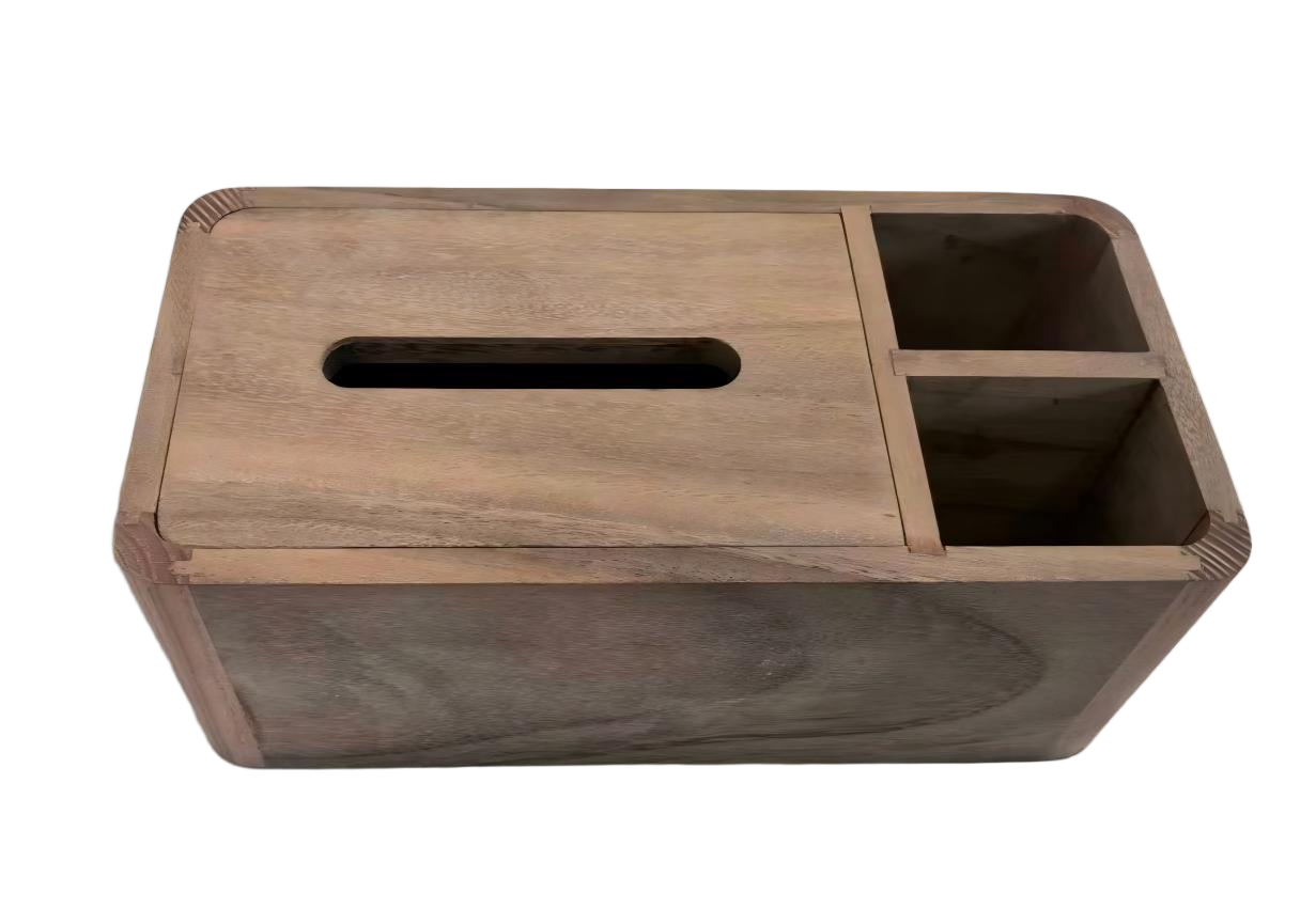 Wooden storage box