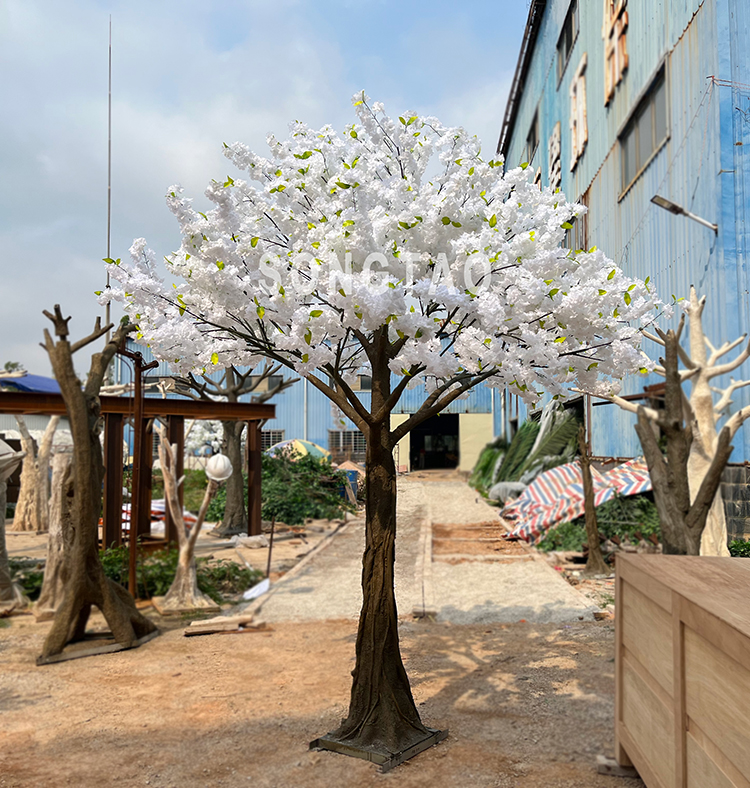 Artificial cherry blossom tree