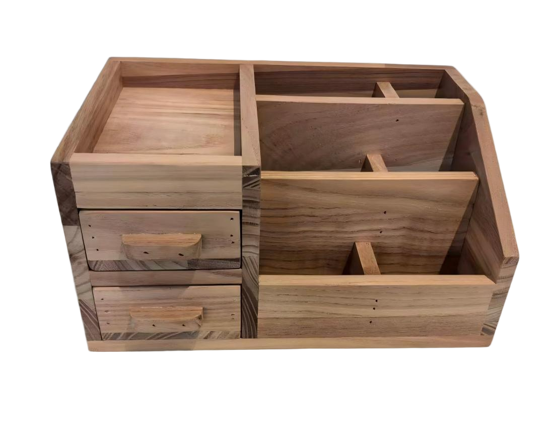 Wooden storage box