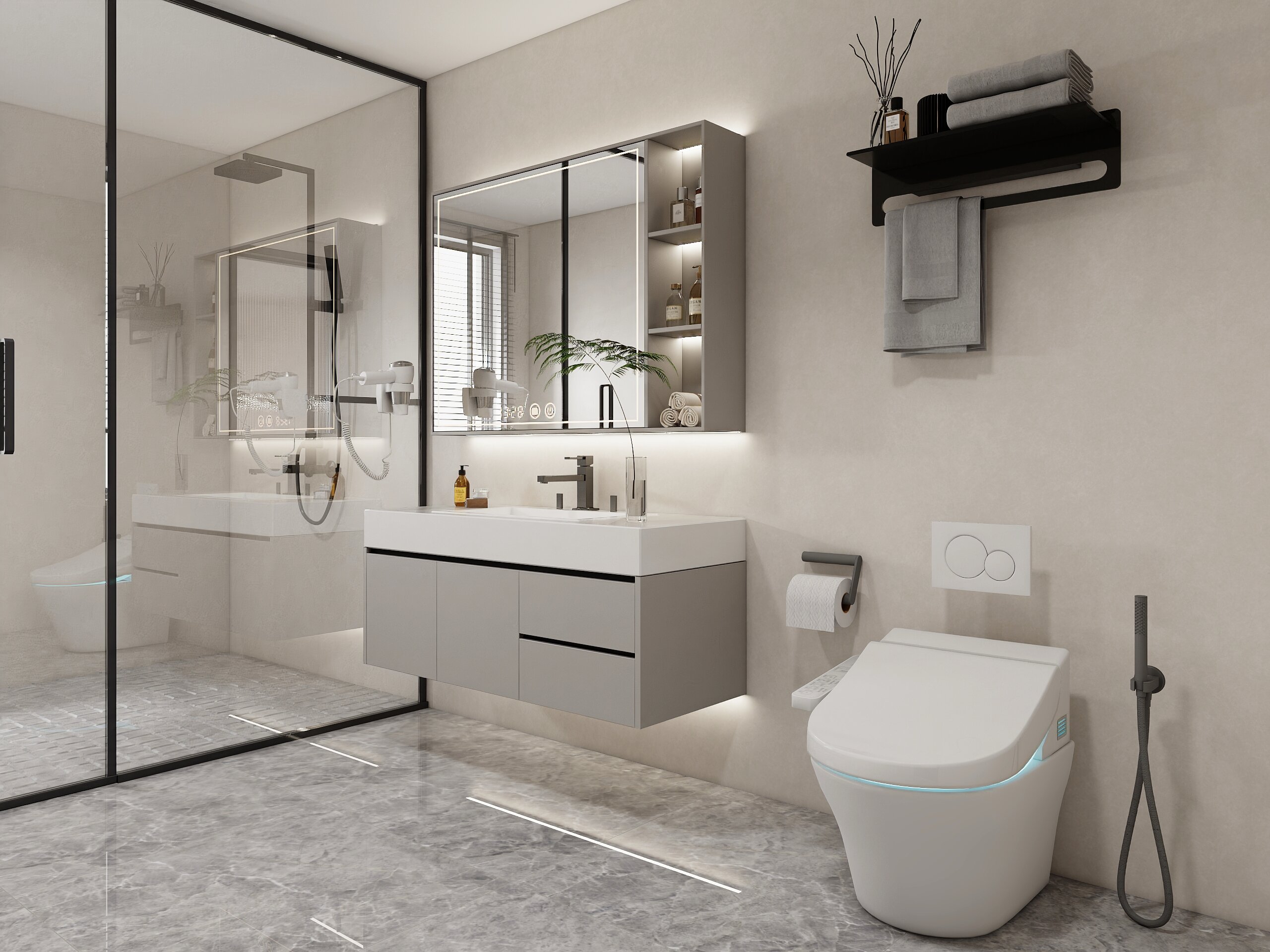 bathroom cabinet