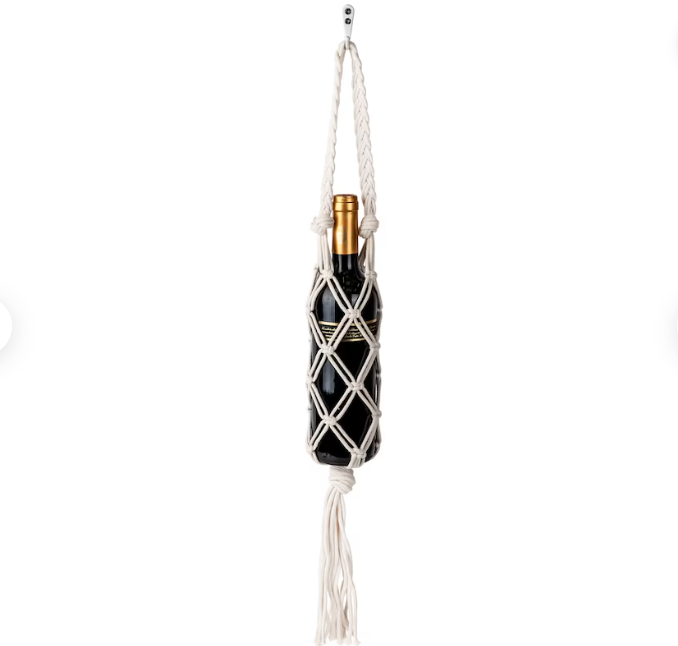 Red wine hanging bag