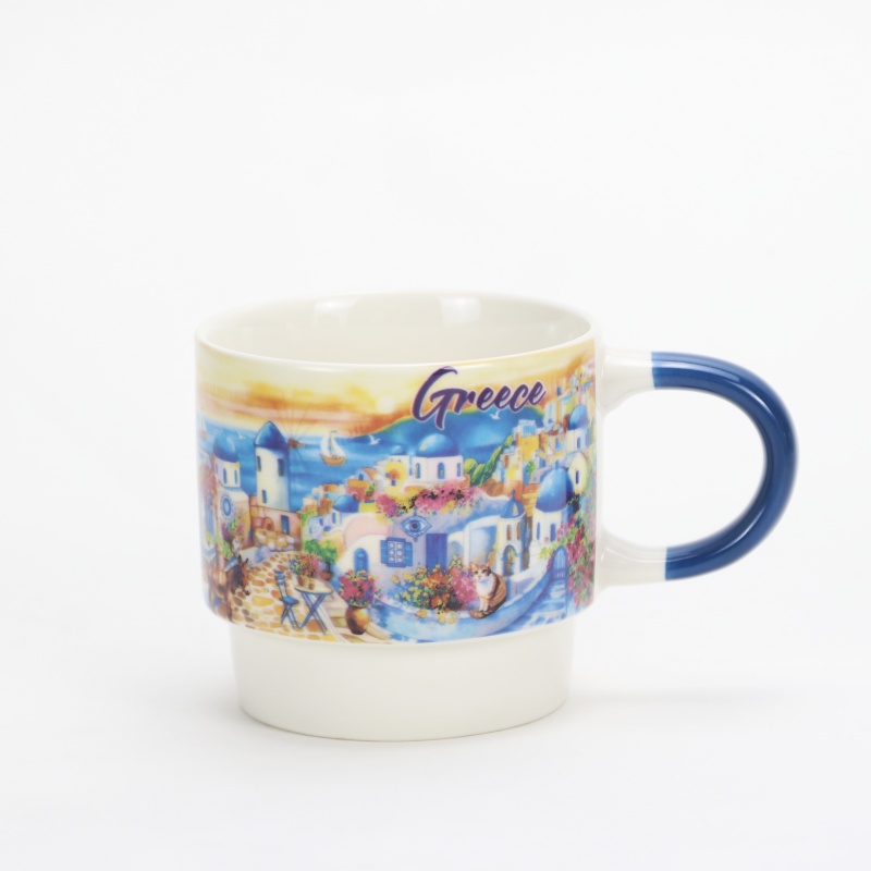 Greece souvenir ceramic mug