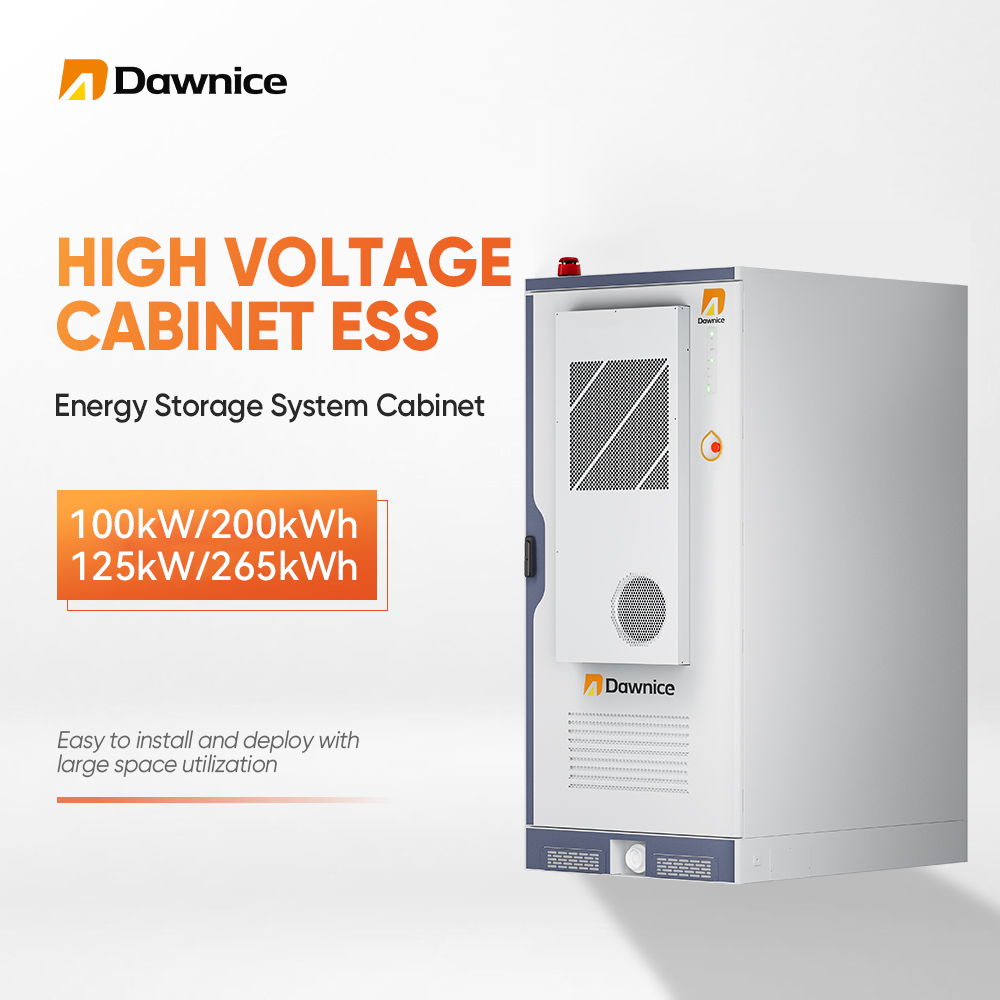 European Hot Selling 265kwh All in One Industrial and Commercial Lithium Battery Storage Cabinet