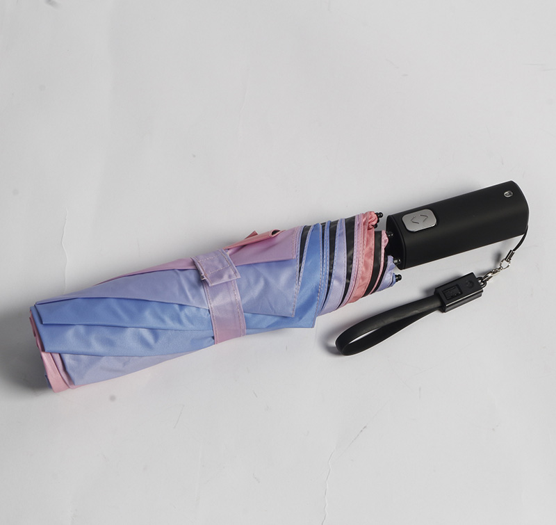 Electric powered folding umbrella