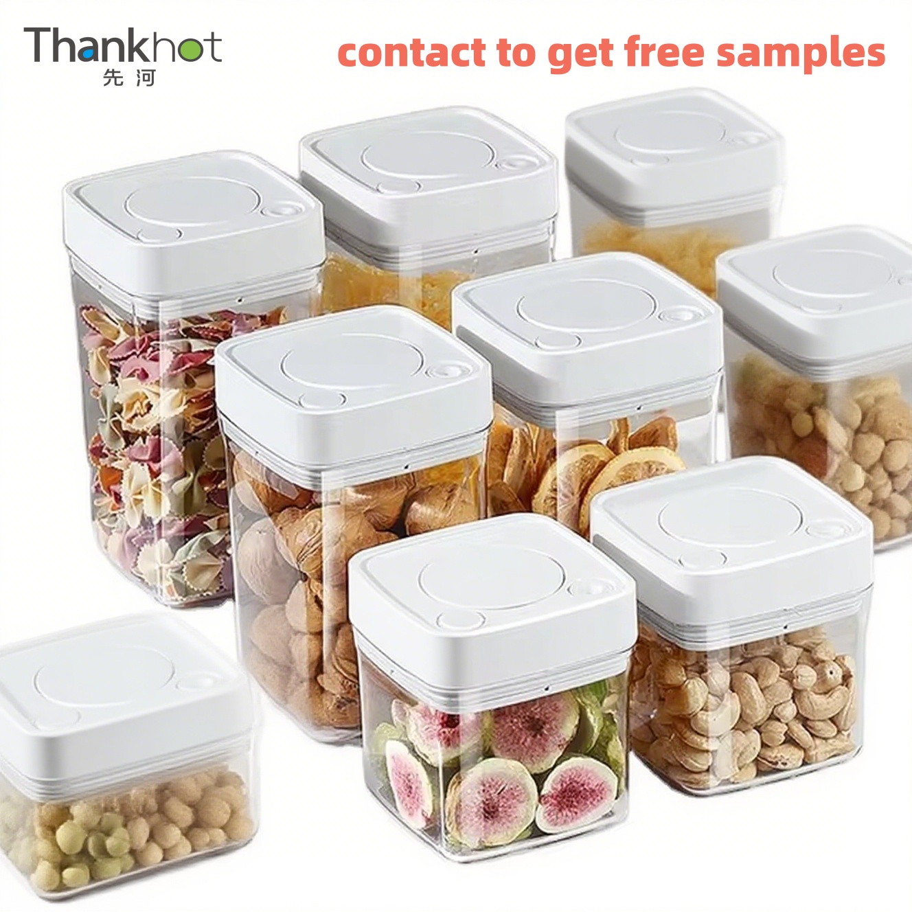 Vacuum Food Storage Jars