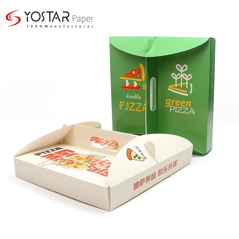 Pizza Box with Handles