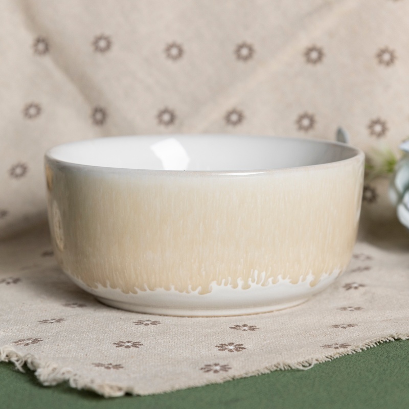 Happy Go 12.7cm/16oz/450ml Bowl Reactive Glaze