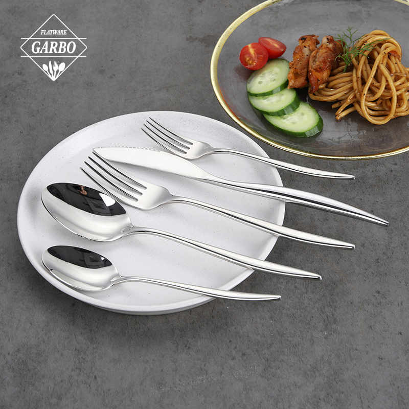 Stock Ready to Ship High-end 304 Stainless Steel Cutlery Set