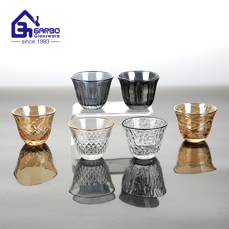 Stock Available Middle East Best Selling Glass Cawa Cups