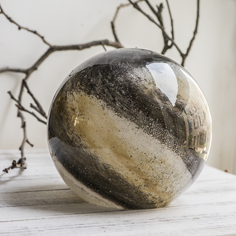 Art color glass decorative lighting handmade sphere table lamp G12-22/GJ17-20/TL11 Landscape 18