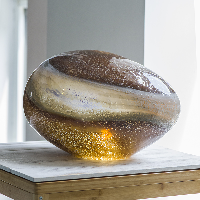 Art color glass decorative lighting handmade sphere table lamp D12R70/TL11 Milyway 39