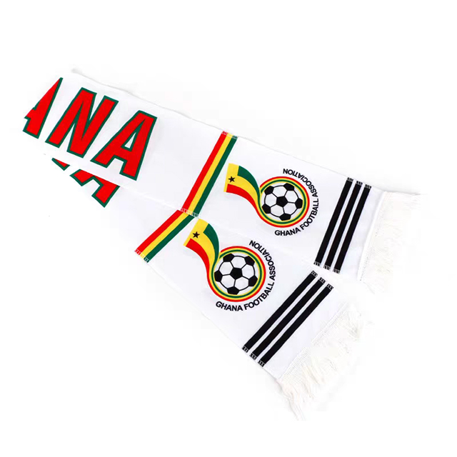 Custom Printed World Sports Events Supporter Scarfs Football Club Fan Soccer Team Cup Satin Scarves