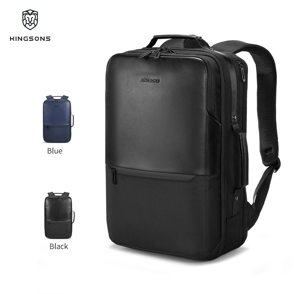Waterproof Storage Durable Laptop Backpack Black Business Travel Backpack for Office Customized