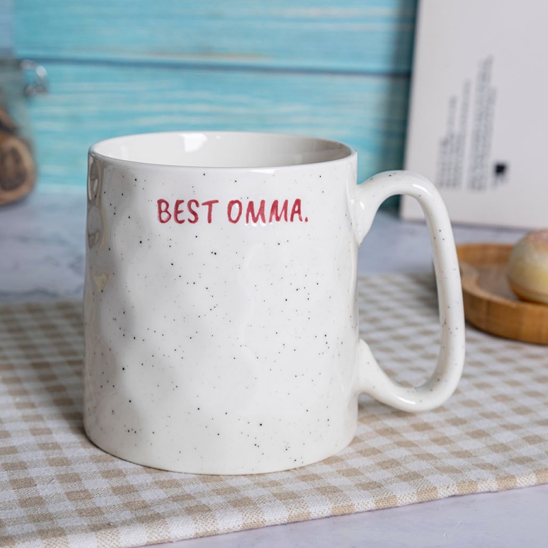 17.5oz “Best” Series Large Thick Handle Mug, Gift Cup for Teachers, Parents & Friends