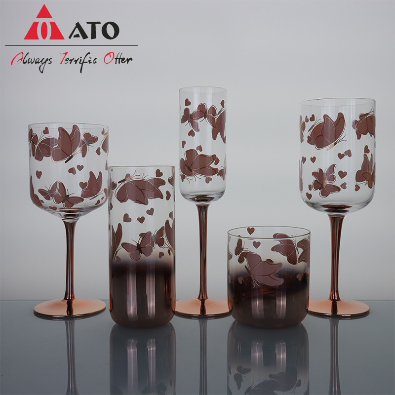 Glassware, Glass Drinkingware, Handmade Glasswae, Solid color