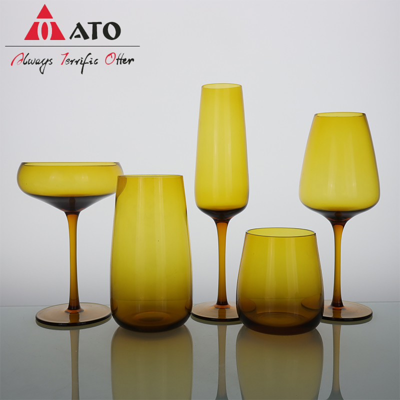 Glassware, Glass Drinkingware, Handmade Glasswae, Solid color