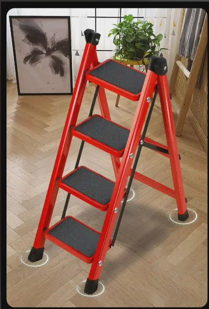 Folding A-frame ladder