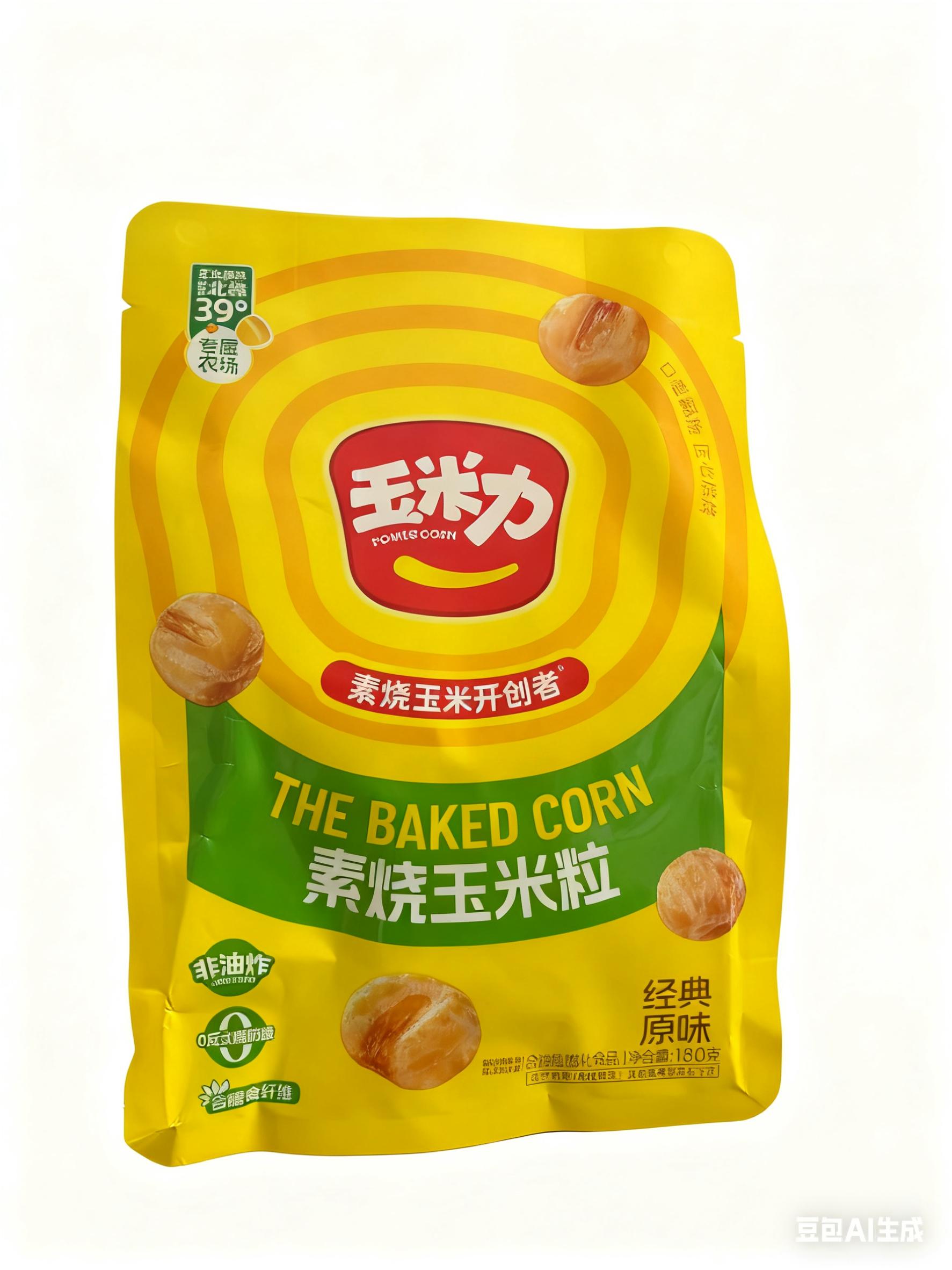 the baked corn