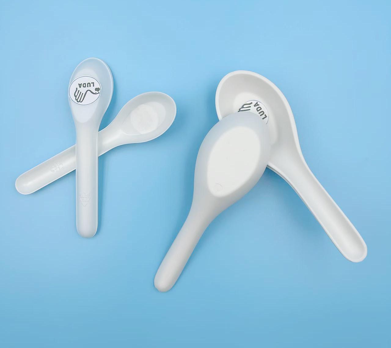 Disposable biodegradable knives, forks and spoons