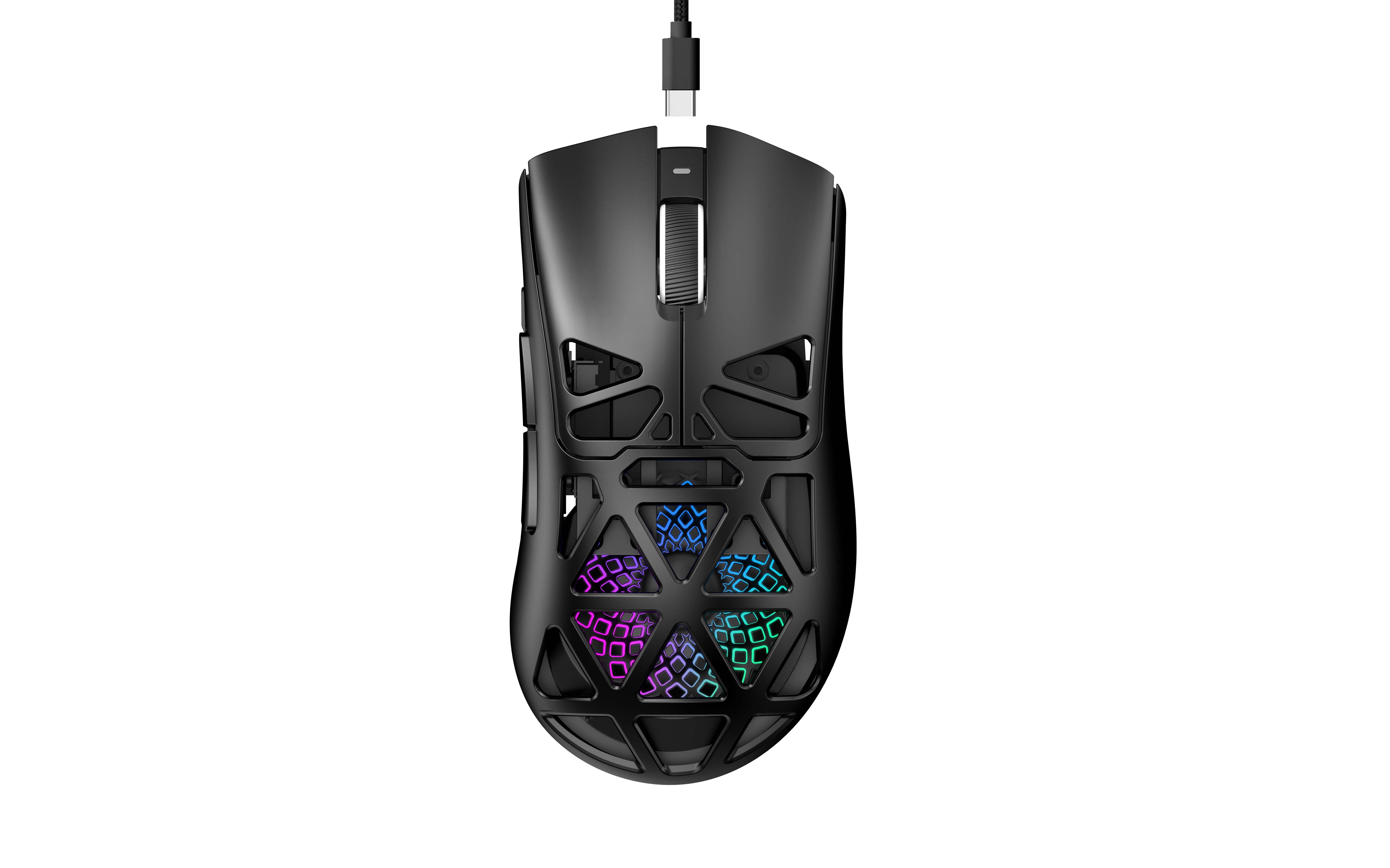 HAVIT MS1042WB Wireless Mouse 3 Mode Connection with RGB Light Lightweight