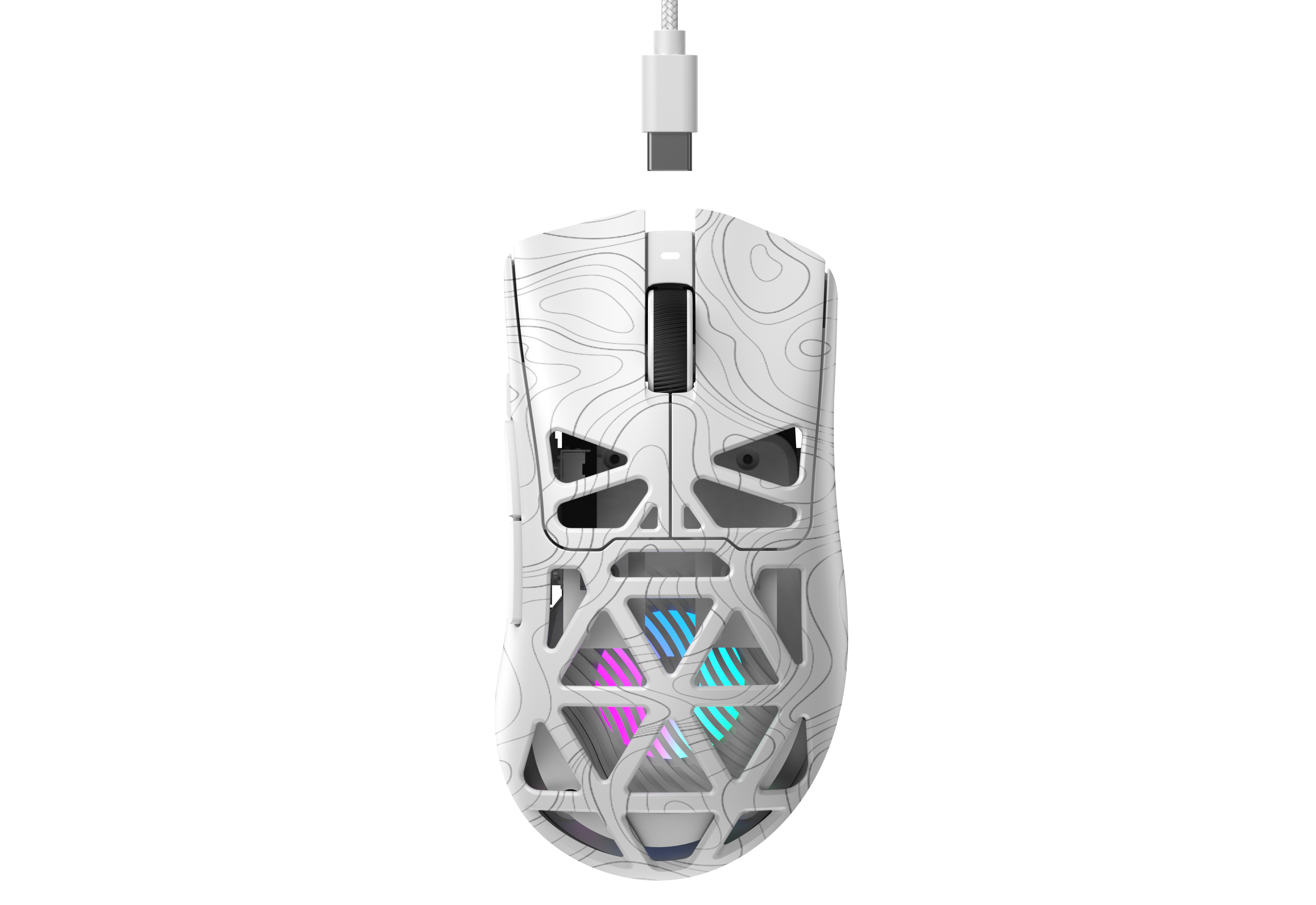 HAVIT MS1043WB Wireless Gaming Mouse with 3 Mode Connection RGB Light Lightweight Design