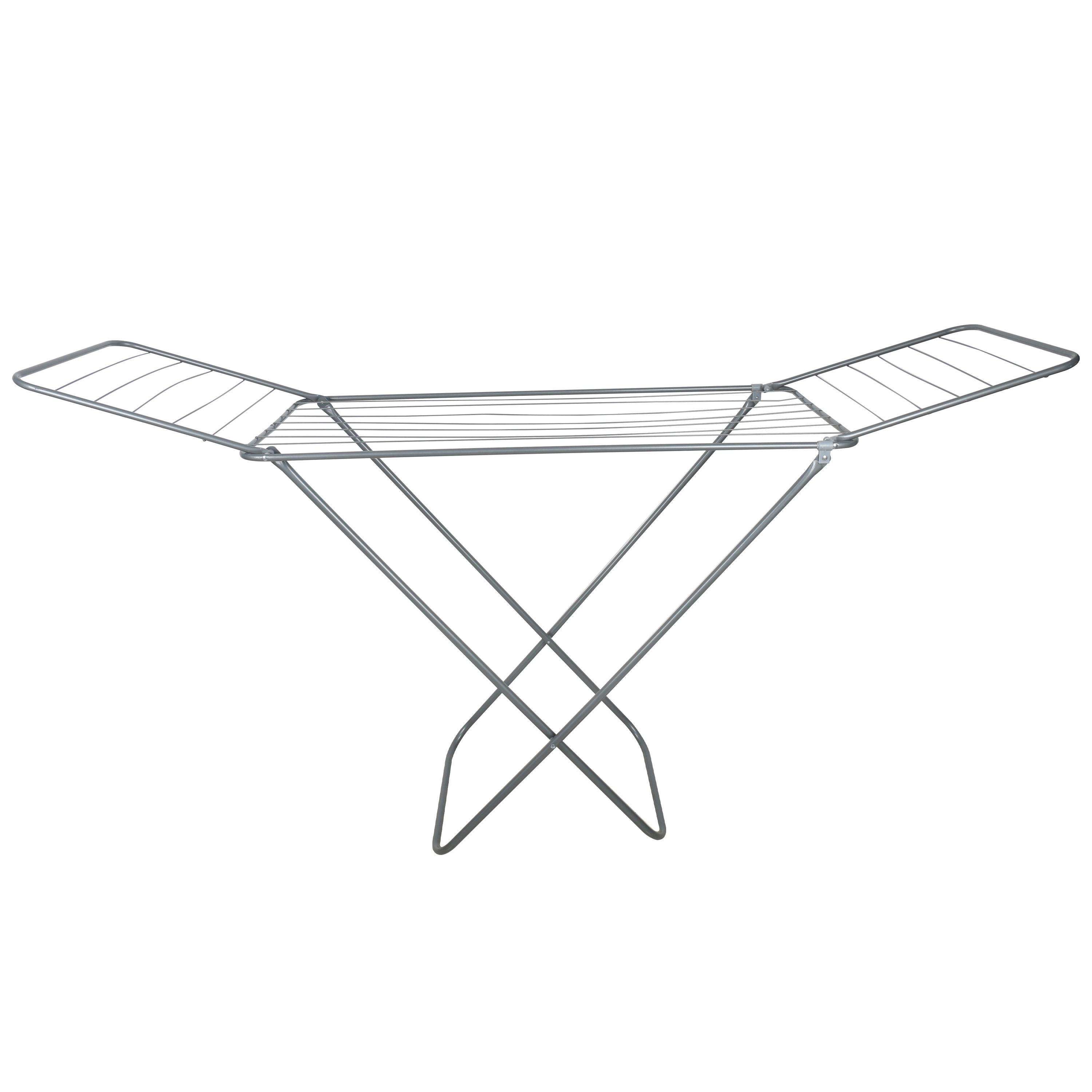Home Foldable Clothes Dryer Rack Cloth Hanger Standing Clothes Rack Laundry Drying Rack