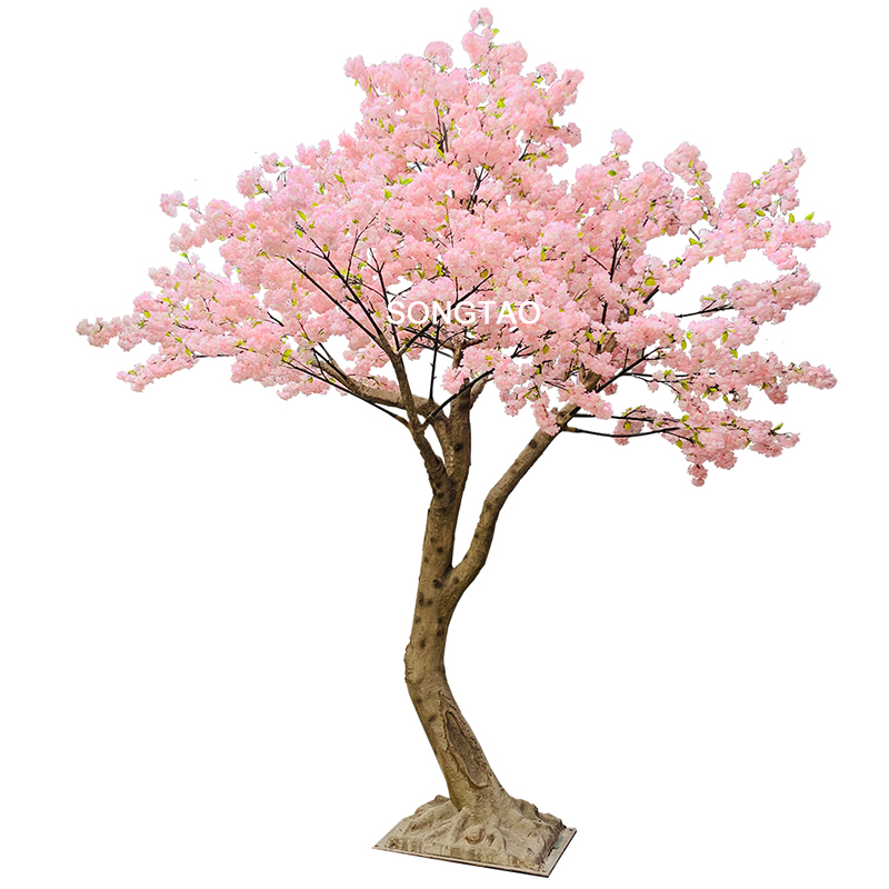 Artificial cherry blossom tree