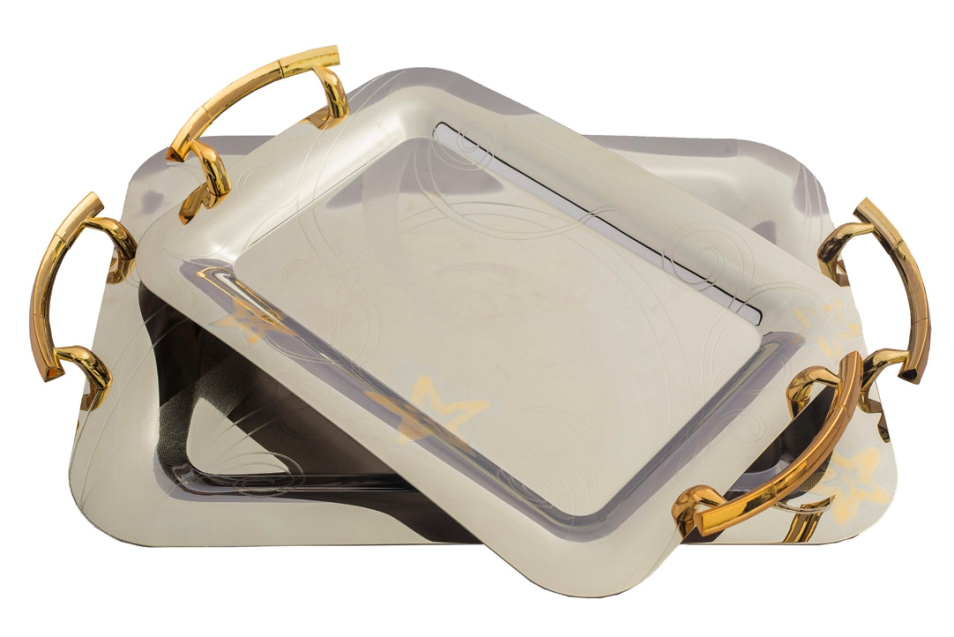 Stainless steel tray