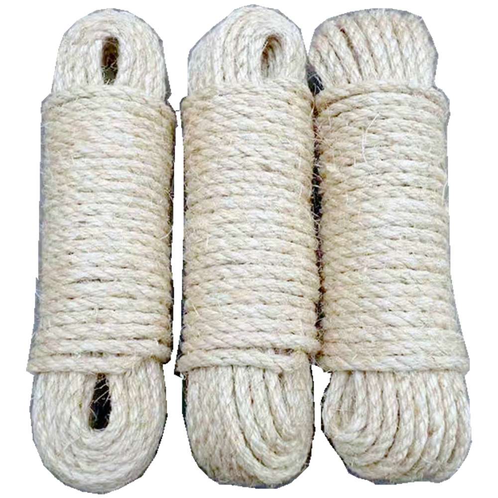 Bleached Sisal Rope for Cat Climbing Rope