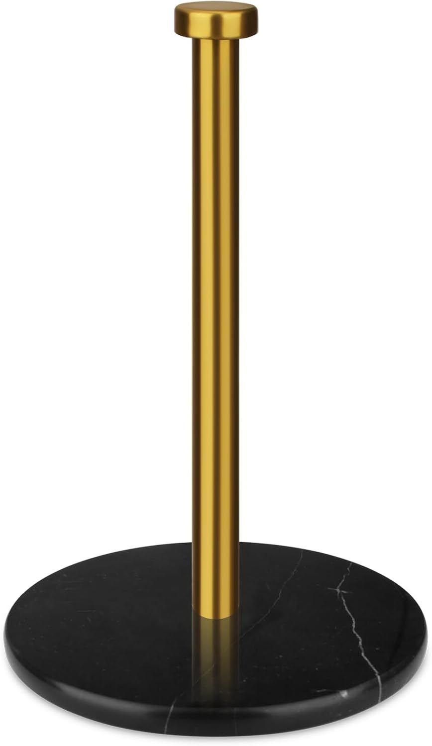 Free Standing Paper Towel Holder, Kitchen Paper Towel Roll Holder for Bathroom Kitchen Countertop