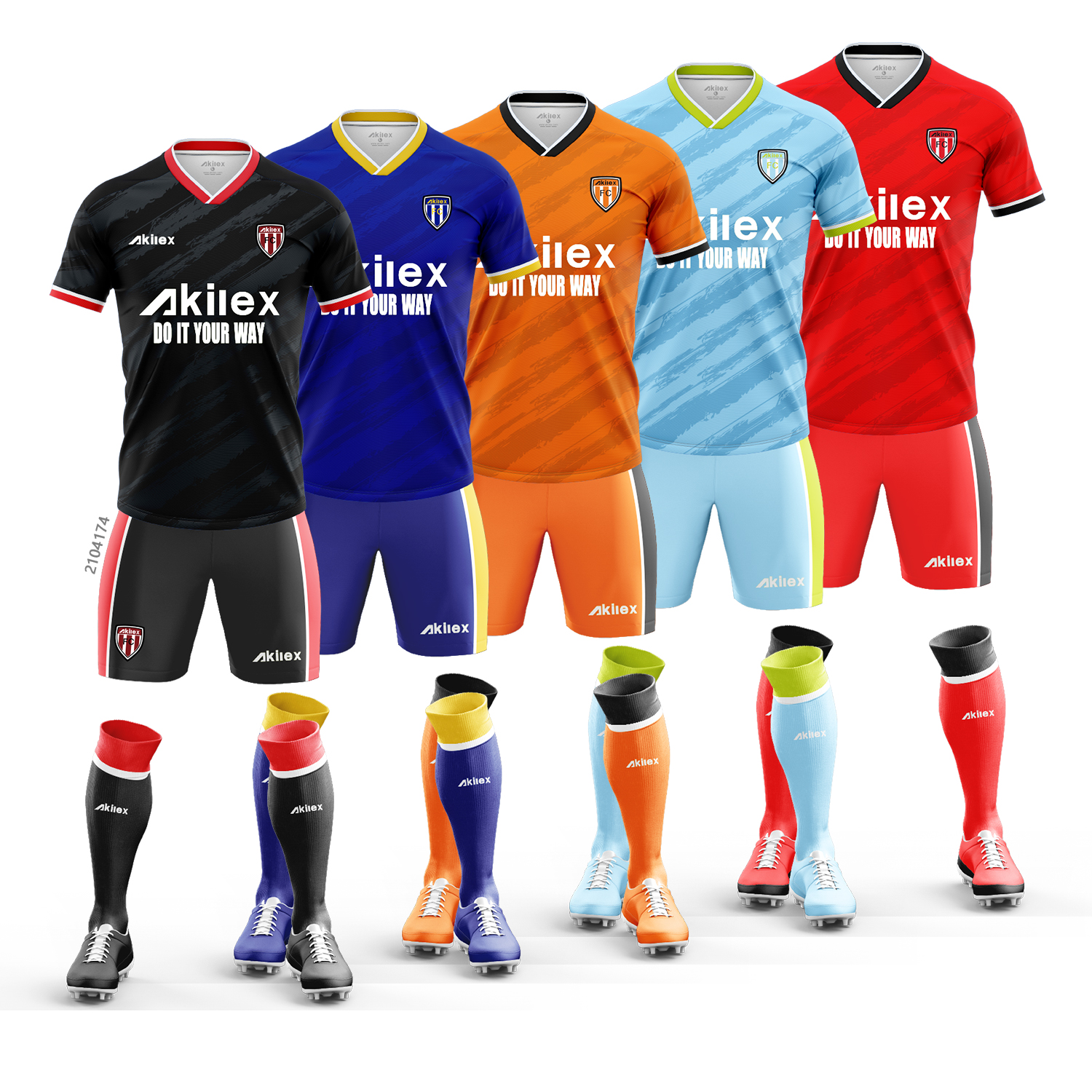 Akilex Soccer jerseys