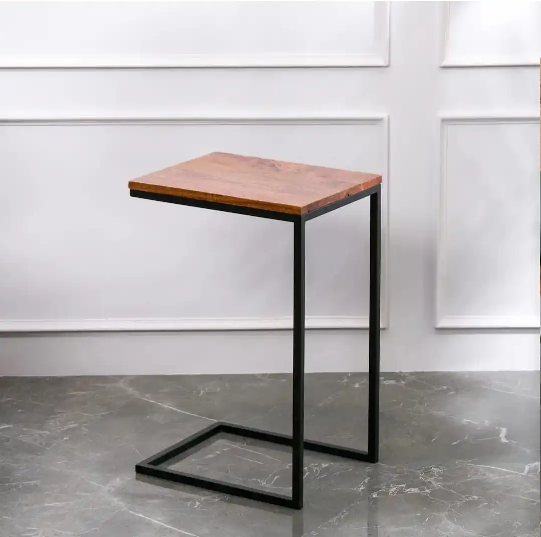 C shaped side table