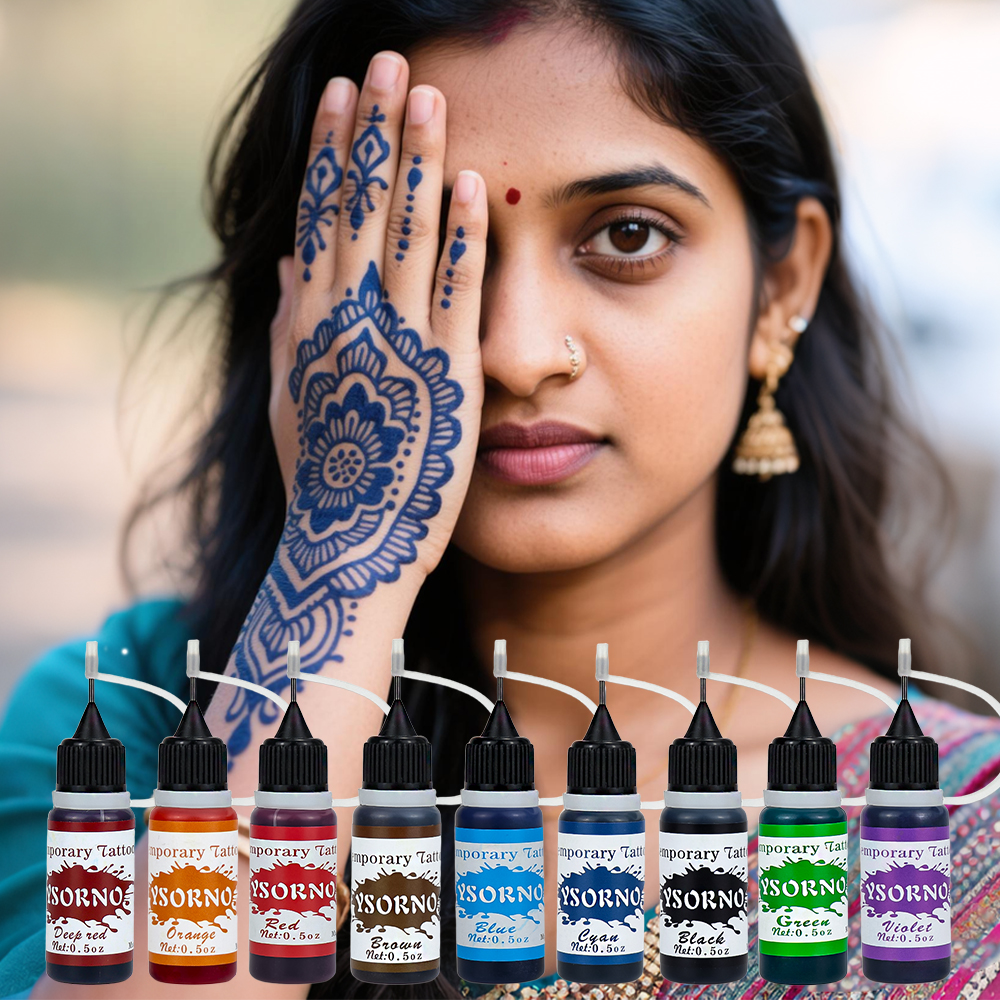 Waterproof Temporary HennaTattoo Kit
