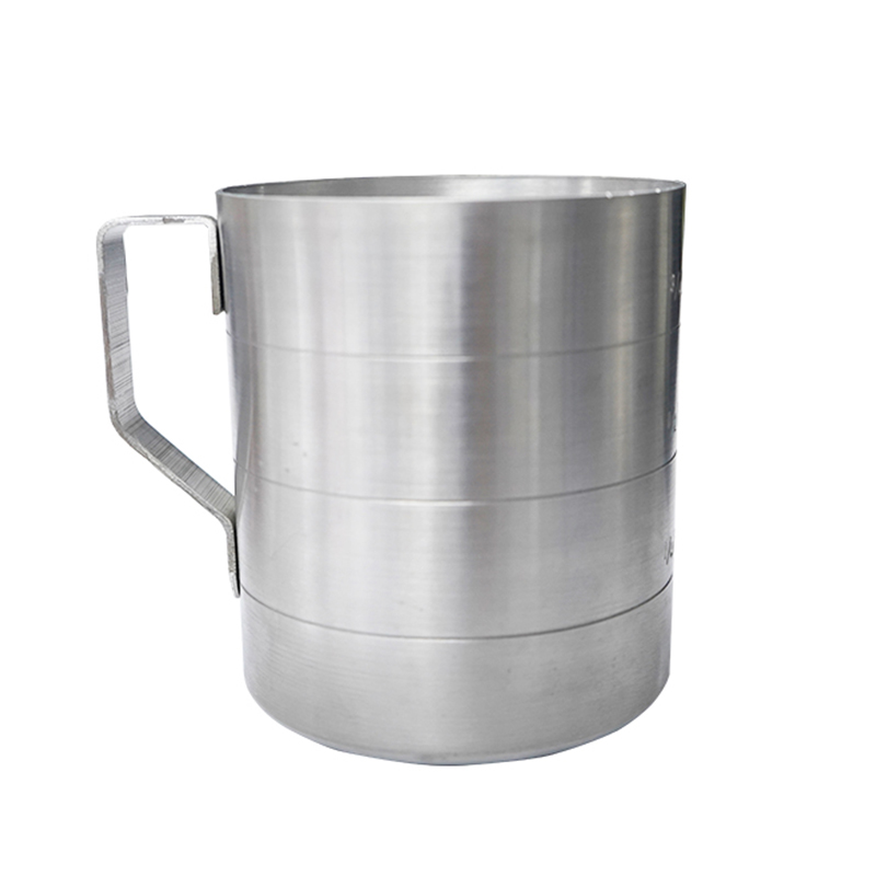 Aluminum measuring cup. Aluminum water cup, aluminum cup