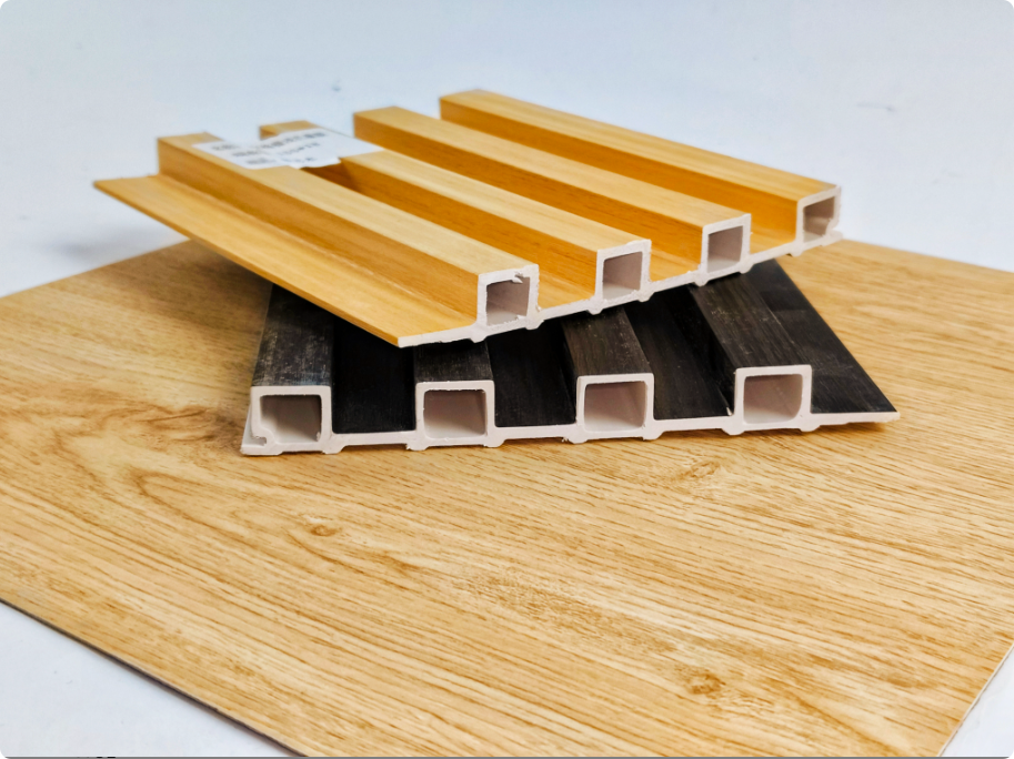WPC Wall Panel Waterproof Eco-Friendly Interior Decoration Wall Cladding for Living Room Bedroom