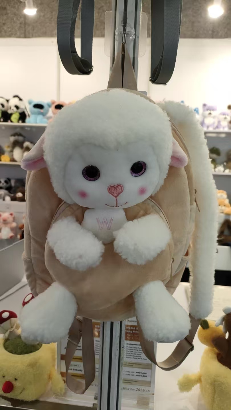 Kangsen plush sheep bag