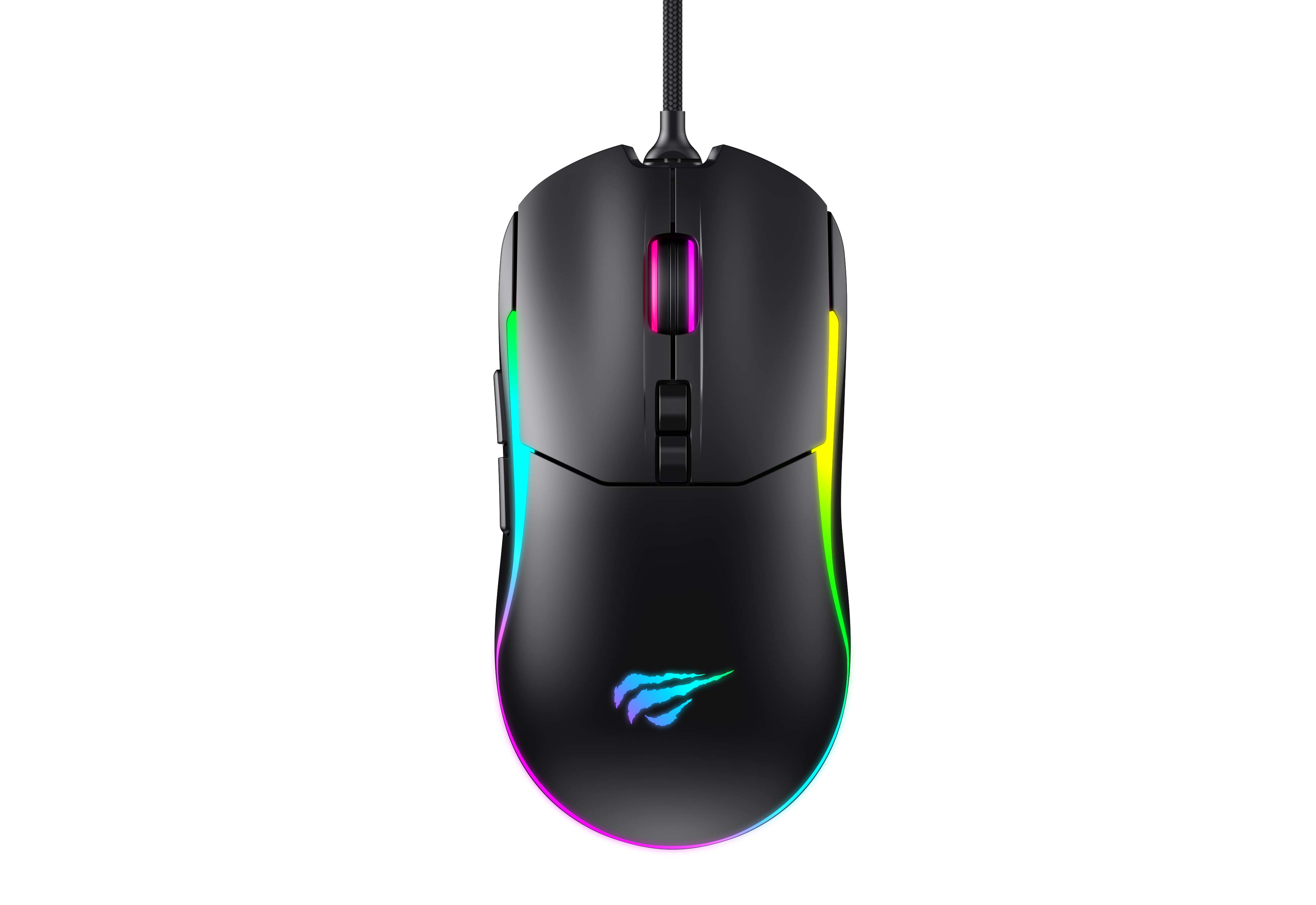 HAVIT MS1020S Wired Gaming Mouse with RGB Backlit Design