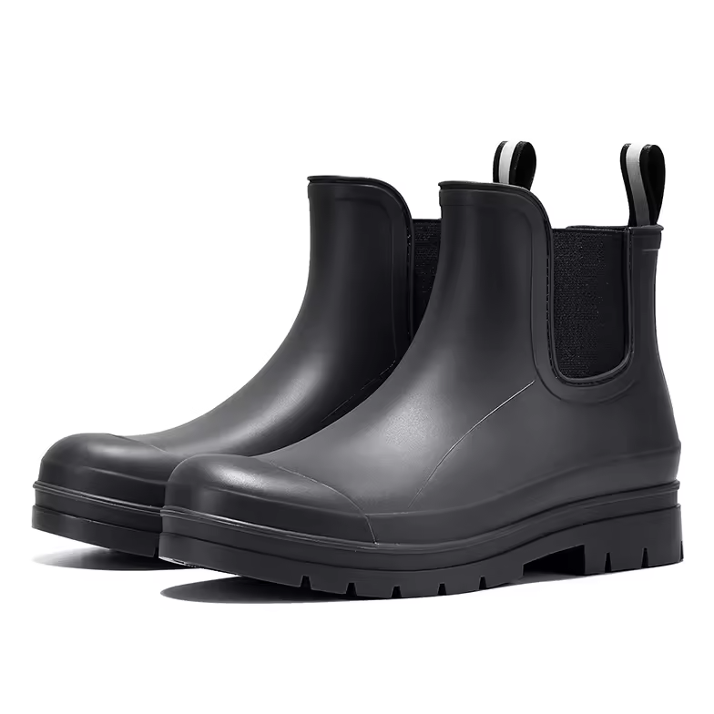 Custom Factory 100% Waterproof Women Short Garden Outdoor Classic Chelsea Boot Design Rain Boot