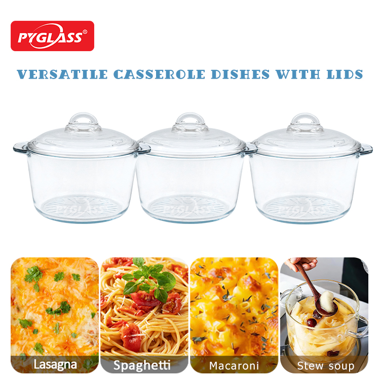 glass casserole