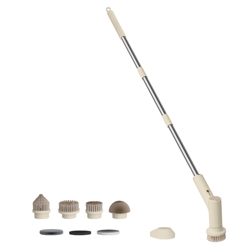 Electric spin scrubber