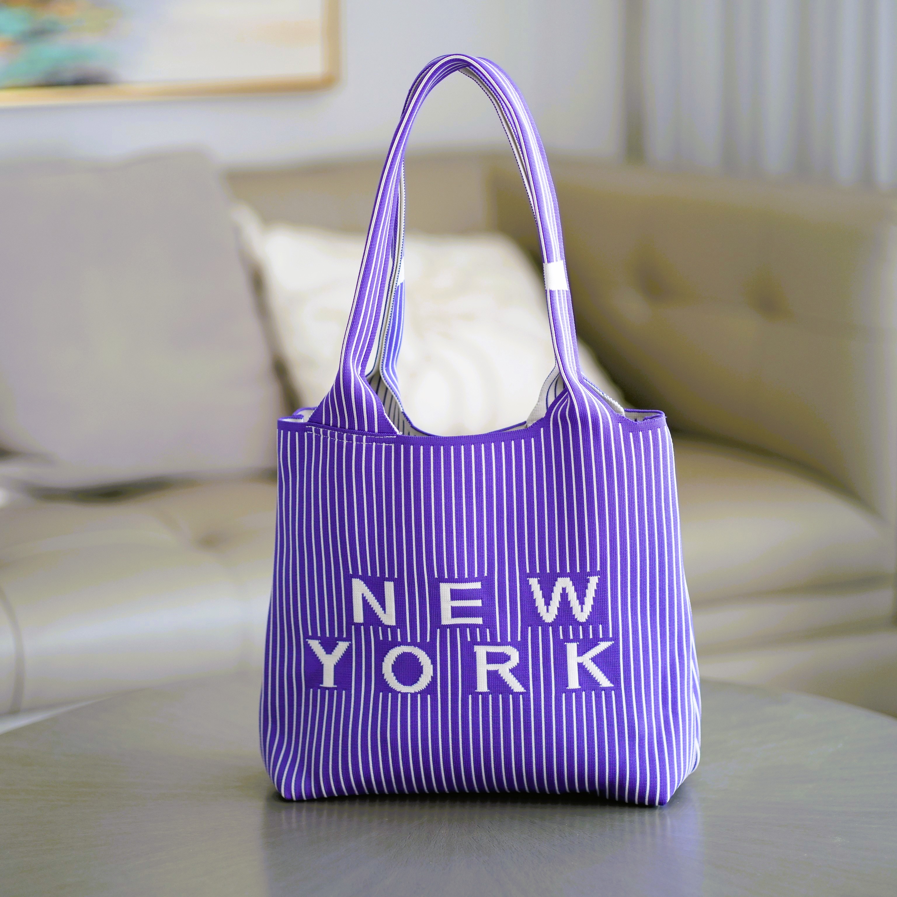 Fashion Knitted Tote Bag