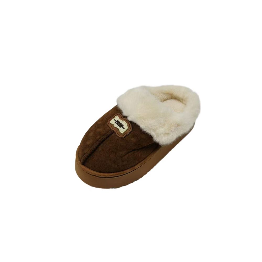 Winter plush women's shoes