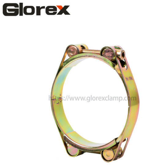 Glorex Robust clamp with double bolts