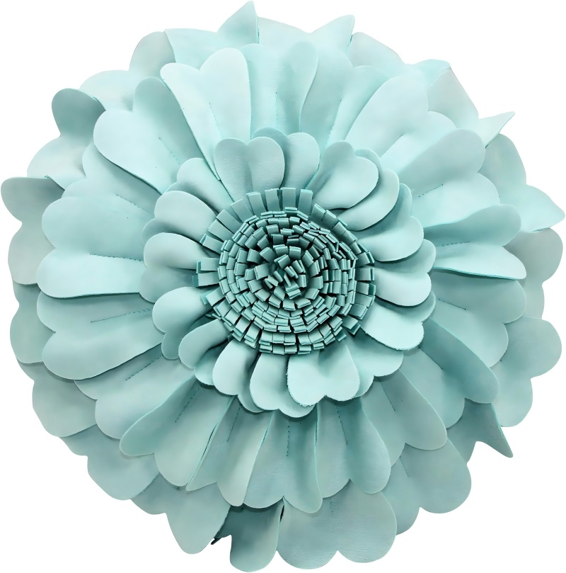 Contempo Lifestyles Flower Pillow – Decorative Pillow 3D Round Throw Pillows for Home Décor – Handma