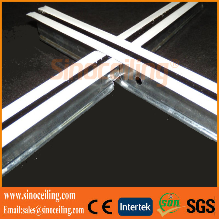 Groove Ceiling T Grids,T24 Black line tee bars
