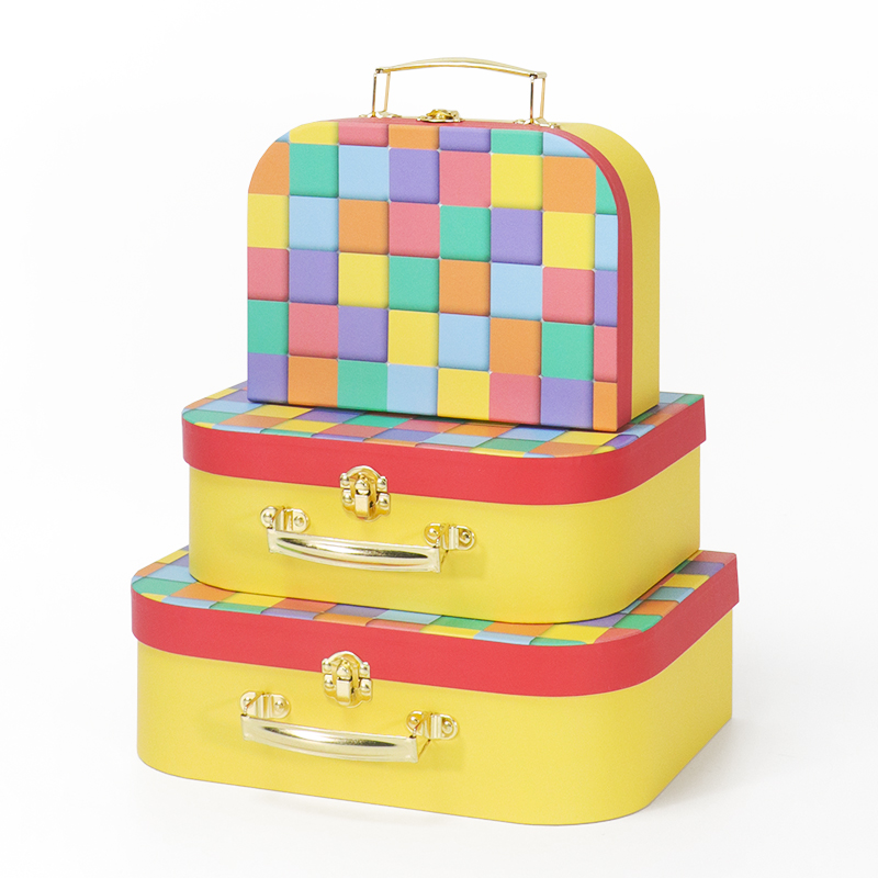 Child Toys Portable Suitcase Box Set