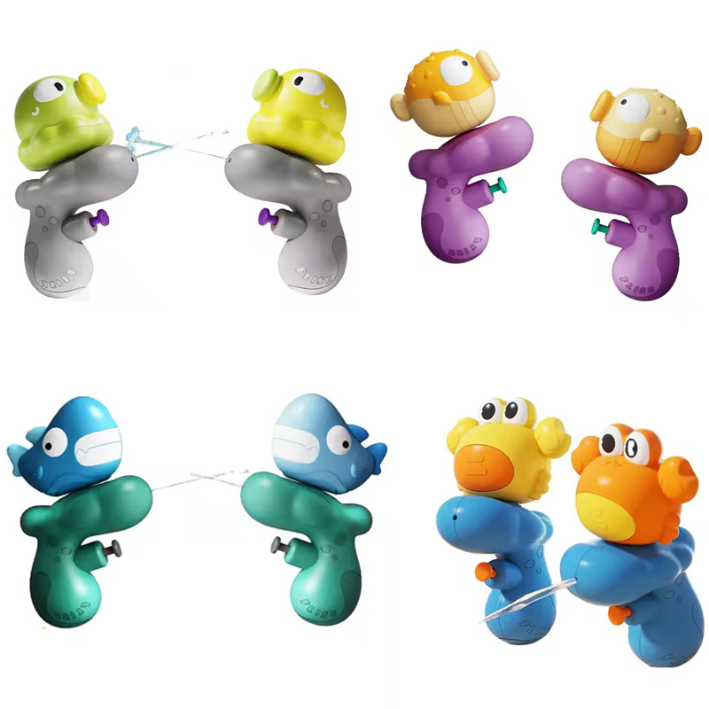Kid Water Gun Toy Summer Shooting Game Toy Plastic Cartoon Animal Toy Mini Water Gun Toy