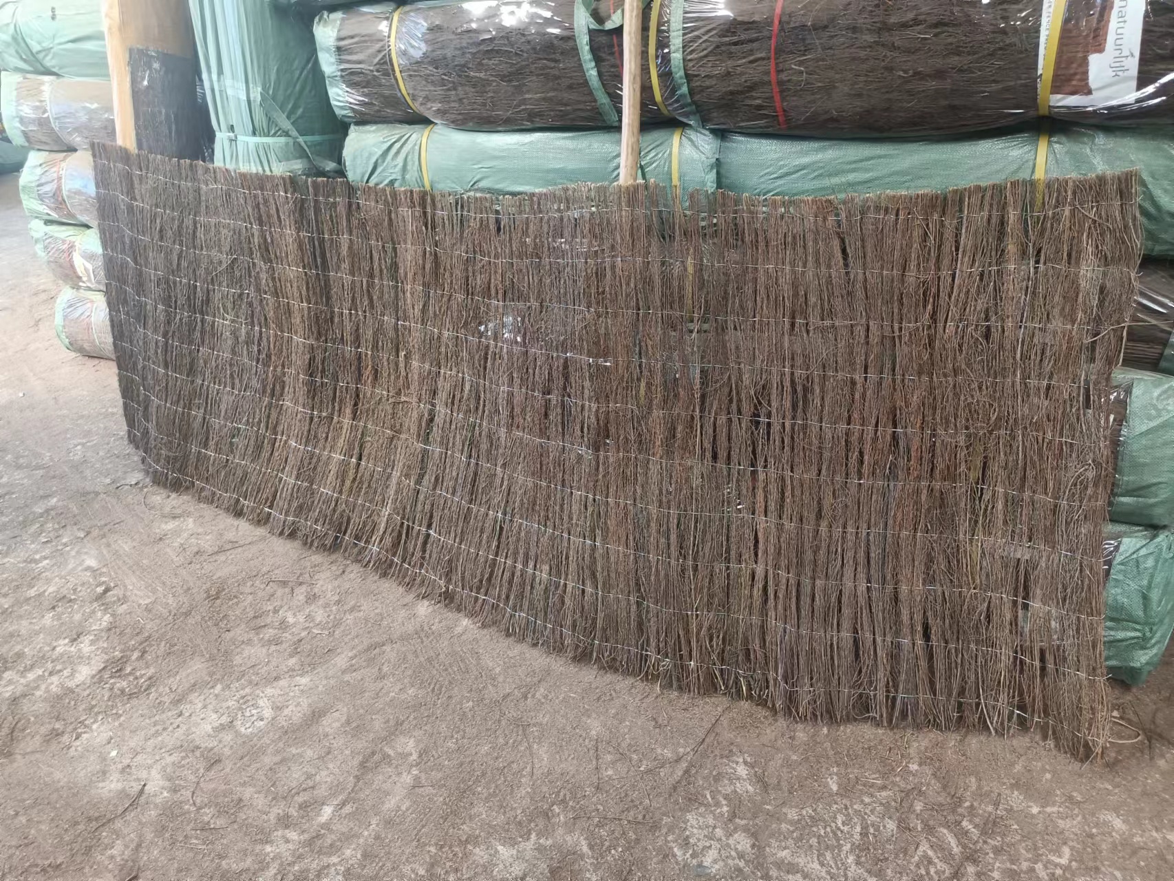 Bamboo fence