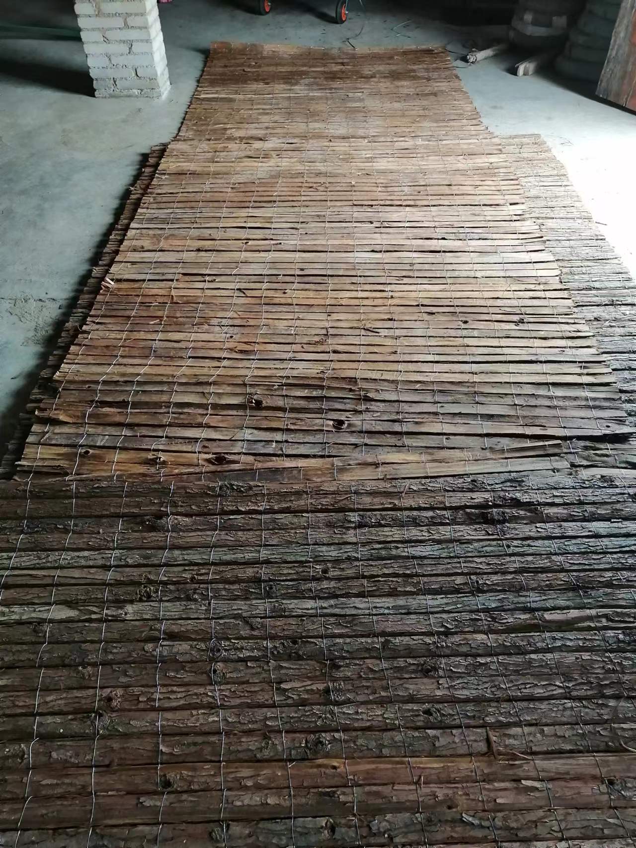 Bamboo fence